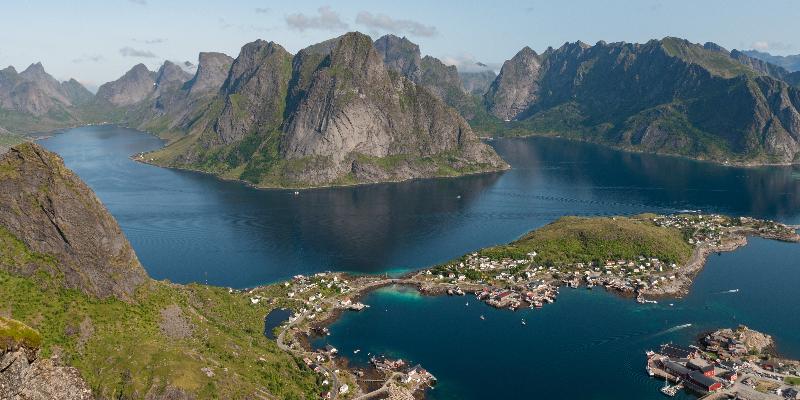 Skandināvija ar Norvēģijas fjordiem
